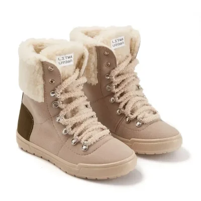 Кеди високі на хутрі Аврора