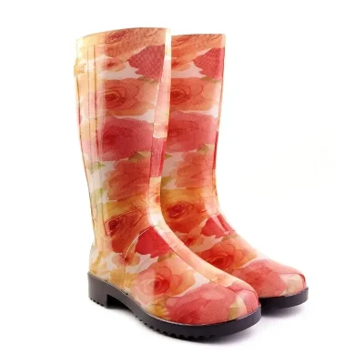 Чоботи гумові жіночі Літо