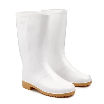 Чоботи гумові жіночі Білі