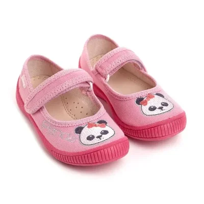 Капці дитячі рожеві Панда 21-26 розміри