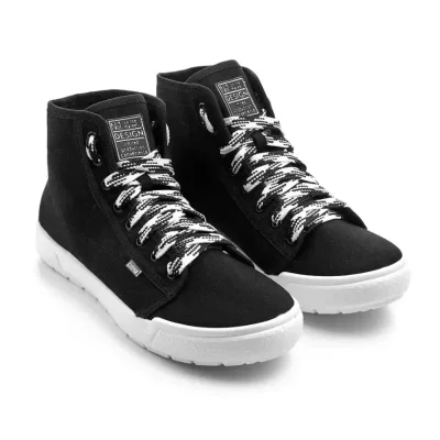 Чоловічі кеди хайтопи Еван чорно-білі