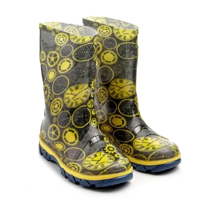 Чоботи дитячі гумові Годиники