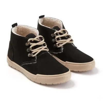 Кеди на хутрі жіночі Літма чорні