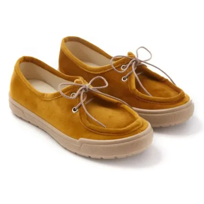 Мокасини жіночі жовті Меланія