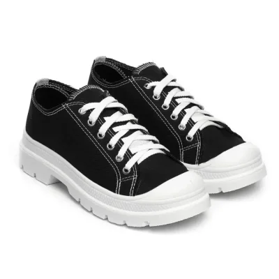 Жіночі кеди Остін чорно-білі