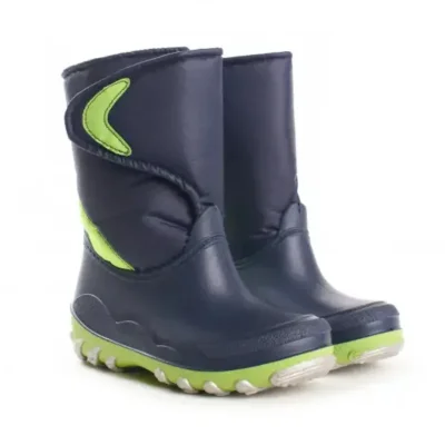 Чоботи дитячі зимові Оскар синьо-зелені