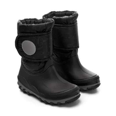 Дитячі чоботи зимові утеплені Оскар Чорні