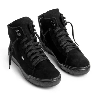 Кеди чоловічі хайтопи Парма чорні