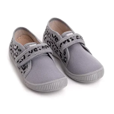 Дитячі капці сірі лепард